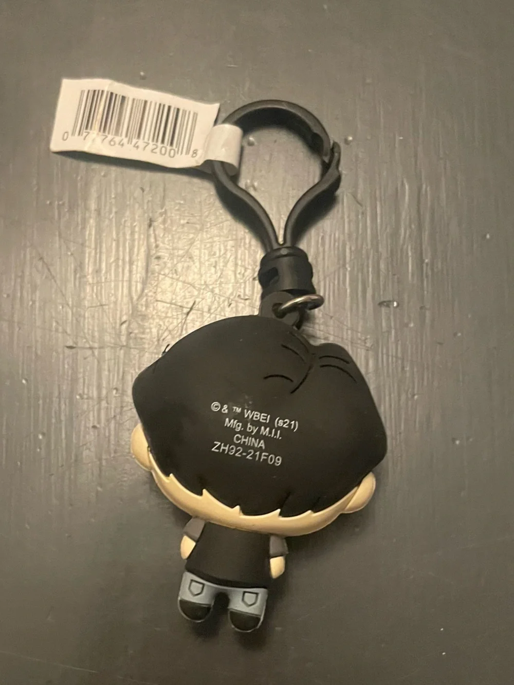 Friends Joey with Duck Black and white Vinyl Keychain